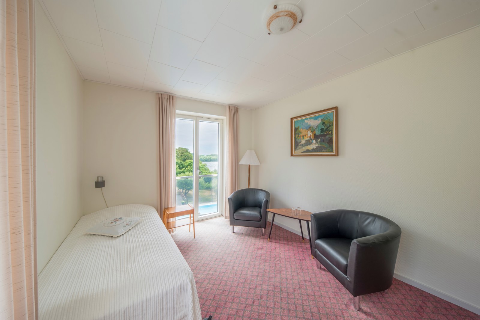 Dobbeltværelse mod landside, hotel i AllingeSandvig